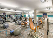 Thumbnail 21 of 36 - Fitness Center at The Flats at Wheaton Station in Wheaton, MD