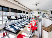 Thumbnail 27 of 39 - Fitness Center at 8000 Uptown Apartments, Broomfield, CO, 80021