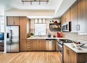 Thumbnail 1 of 39 - Gourmet Kitchen at 8000 Uptown Apartments, Broomfield, CO, 80021