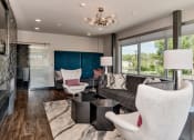 Thumbnail 19 of 34 - Resident Lounge at West Line Flats Apartments in Lakewood, CO