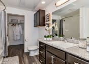 Thumbnail 11 of 34 - Bathroom at West Line Flats Apartments in Lakewood, CO