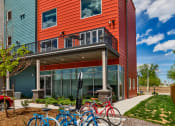 Thumbnail 34 of 34 - Bike racks at West Link Apartments