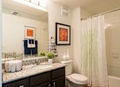 Thumbnail 8 of 27 - Bathroom at Arterra Place Apartments, Aurora, CO, 80017
