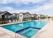 Thumbnail 28 of 33 - pool view at Onyx at Westgate Apartments, Glendale, AZ, 85305