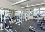 Thumbnail 20 of 31 - Fitness Center at Black Feather Apartments in Castle Rock, CO
