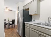 Thumbnail 3 of 29 - Kitchen area at Diamond  Trail Apartments, Oklahoma City, OK