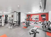 Thumbnail 25 of 40 - gym center at Silver Reef Apartments, Lakewood, 80228