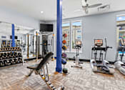 Thumbnail 29 of 48 - the apartments at masse corner 205 fitness room
