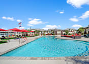 Thumbnail 29 of 37 - the pool at the crossings at city center apartments at Soleil at Canyon Trails Apartments, Goodyear