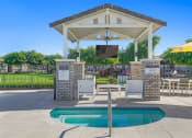 Thumbnail 36 of 43 - the pool and gazebo at Sienna at South Mountain Apartments, Laveen, AZ