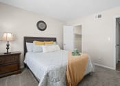 Thumbnail 12 of 24 - the preserve at ballantyne commons bedroom with bed