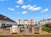 Thumbnail 5 of 33 - Grill at The Landing Apartment , Hazlet, NJ