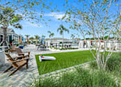 Thumbnail 31 of 36 - Cornhole court at Estia at Lakewood Ranch, Florida, 34211