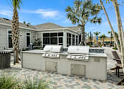 Thumbnail 29 of 36 - Grilling station at Estia at Lakewood Ranch, Bradenton, 34211
