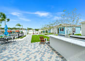 Thumbnail 30 of 36 - Outdoor living spaces at Estia at Lakewood Ranch, Florida, 34211