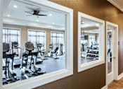 Thumbnail 18 of 21 - fitness center at Hillside Club Apartments, Livingston, NJ, 07039