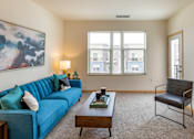 Thumbnail 6 of 50 - Living Room at The Enclave Luxury Apartments