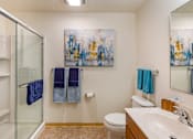 Thumbnail 14 of 50 - Bathroom at The Enclave Luxury Apartments