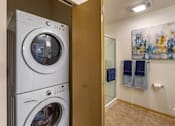 Thumbnail 16 of 50 - in-unit washer and dryer at The Enclave Luxury Apartments