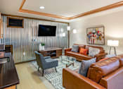 Thumbnail 23 of 50 - Resident Lounge at The Enclave Luxury Apartments
