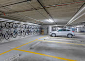 Thumbnail 43 of 50 - Parking garage and bike storage at The Enclave Luxury Apartments