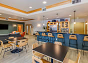 Thumbnail 32 of 50 - Clubhouse Kitchen at The Enclave Luxury Apartments