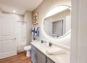 Thumbnail 22 of 54 - Bathroom With Bathtub at The Arlow on Kellog, St. Paul, MN, 55102