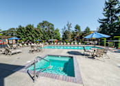 Thumbnail 7 of 23 - Pool and spa at The Village at Seeley Lake