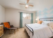 Thumbnail 4 of 13 - Bedroom at Village Gardens Apartments in Fort Collins, CO