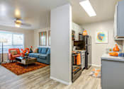 Thumbnail 2 of 15 - Kitchen And Living Area at Agave Apartments, Arizona, 85704