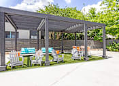 Thumbnail 6 of 15 - Poolside Lounge at Envue Apartments, Bryan, TX, 77802