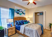 Thumbnail 7 of 12 - Bedroom With Closet at Pavilions at Northshore Apartment Homes, Portland, TX, 78374