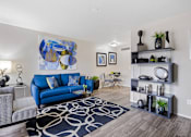 Thumbnail 10 of 27 - Living Room with Furniture at Verde Apartments, North Tucson