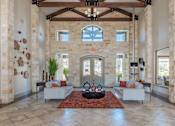 Thumbnail 24 of 25 - Entrance of Legacy Brooks with Comfortable Seating  at Legacy Brooks, San Antonio, TX