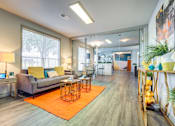Thumbnail 14 of 21 - Modern Living Room at Metro 5514, Houston, TX