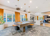 Thumbnail 45 of 87 - Clubhouse With Billiards Table at Axis at Lakeshore, Bridgewater