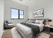 Thumbnail 26 of 55 - Bedroom with Bed at The Aeronaut, Weymouth, MA, 02190