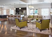 Thumbnail 24 of 35 - Living Room at Axis at Lakeshore Apartments, Bridgewater, MA