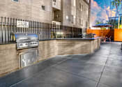 Thumbnail 46 of 72 - A sign on a fence states "No food or drinks allowed on balcony.".