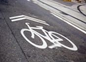 Thumbnail 17 of 23 - Neighborhood bike lane