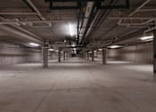 Thumbnail 35 of 37 - the inside of an empty parking garage