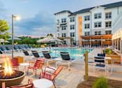 Thumbnail 9 of 12 - Swimming pool at The Eddy at Riverview, Smyrna, GA
