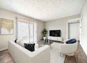 Thumbnail 1 of 11 - Living Room at Mountain Place Apartments, Stone Mountain