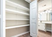 Thumbnail 11 of 11 - White Closet at Mountain Place Apartments, Stone Mountain, GA, 30083