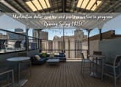 Thumbnail 3 of 23 - A renovated rooftop patio with a view of the city skyline is set to open in spring 2025.