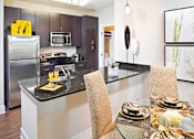 Thumbnail 22 of 25 - Dining And Kitchen at Hidden Creek, Gaithersburg