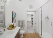 Thumbnail 15 of 47 - Bathroom at The Monroe Apartments, Austin, TX