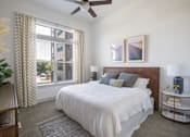Thumbnail 12 of 47 - Bedroom at The Monroe Apartments, Texas, 78741