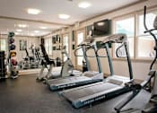 Thumbnail 11 of 14 - Fitness center at Emory Woods Apartments, Durham, North Carolina..