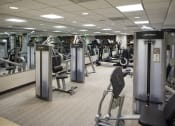 Thumbnail 36 of 50 - a gym full of exercise equipment at the allegiant convention center